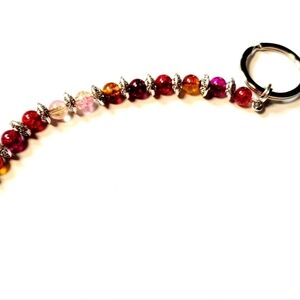 Handmade Beaded Keychain